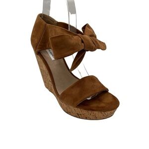 Saks Fifth Avenue McKenna Suede Platform Wedge Sandals